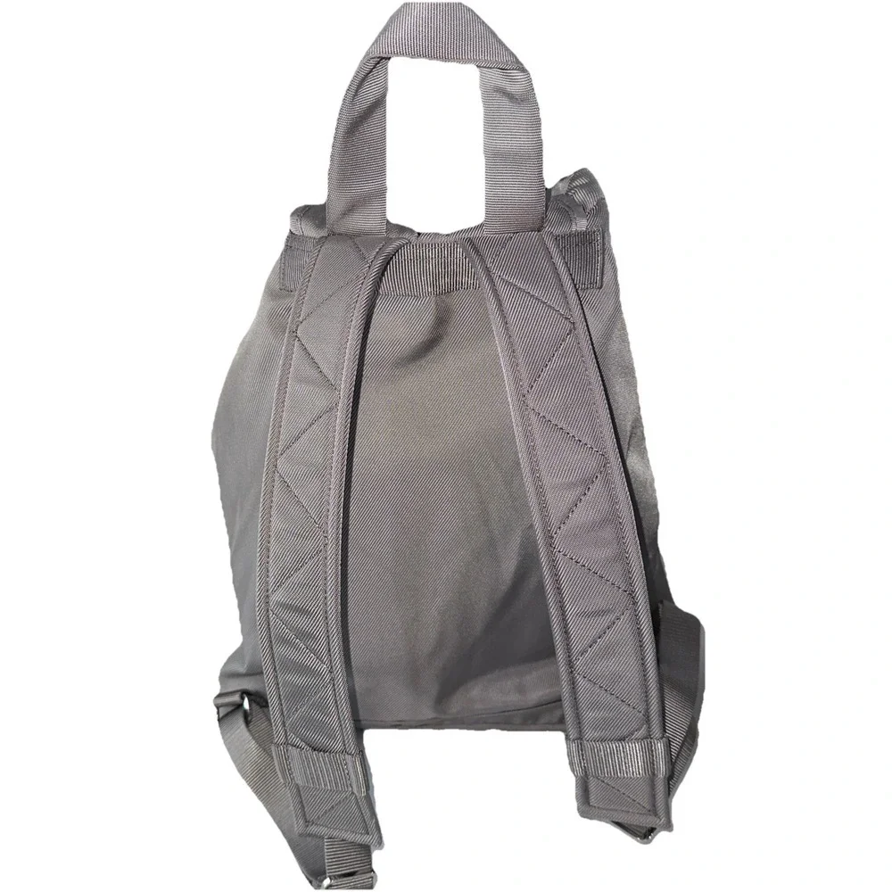 Lululemon Drawstring Backpack Bag Silver Gray - Picture 2 of 9